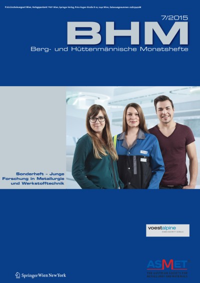 BHM Berg- und Hüttenmännische Monatshefte 7/2015