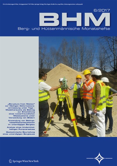 BHM Berg- und Hüttenmännische Monatshefte 6/2017