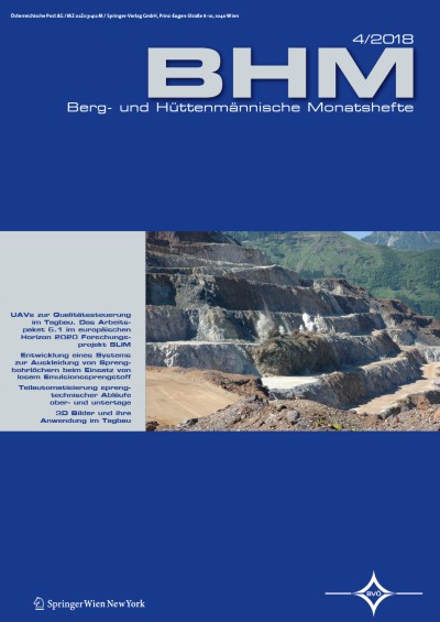 BHM Berg- und Hüttenmännische Monatshefte 4/2018