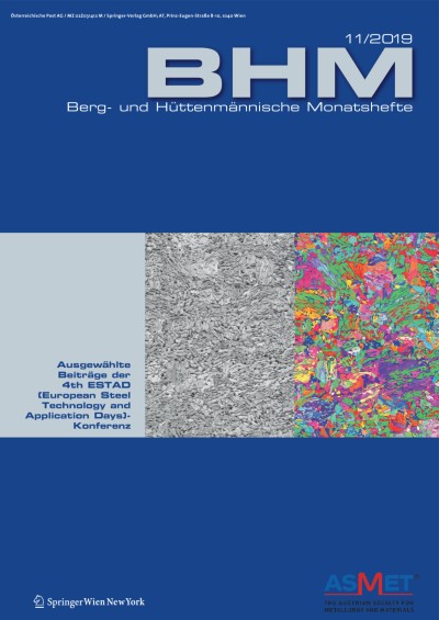BHM Berg- und Hüttenmännische Monatshefte 11/2019