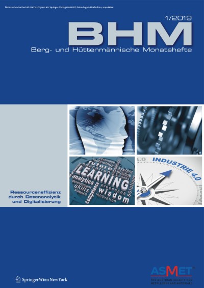 BHM Berg- und Hüttenmännische Monatshefte 1/2019