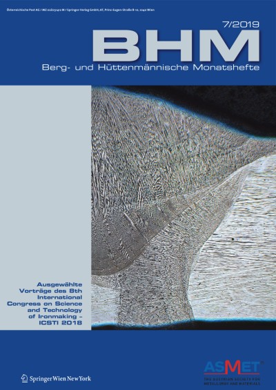 BHM Berg- und Hüttenmännische Monatshefte 7/2019