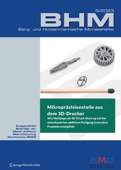 BHM Berg- und Hüttenmännische Monatshefte 5/2023