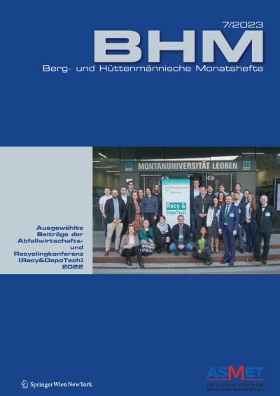 BHM Berg- und Hüttenmännische Monatshefte 7/2023