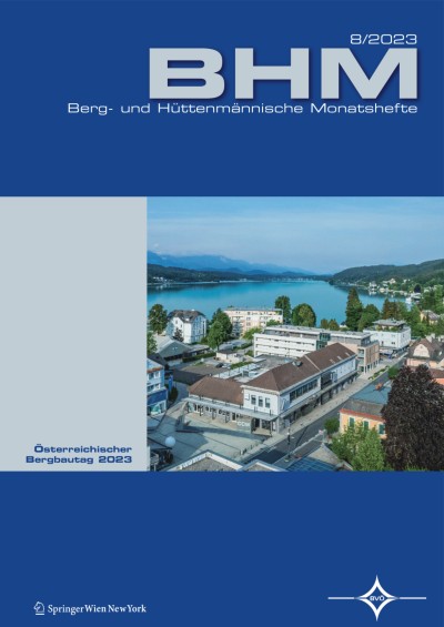 BHM Berg- und Hüttenmännische Monatshefte 8/2023