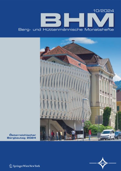 BHM Berg- und Hüttenmännische Monatshefte 10/2024