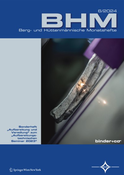 BHM Berg- und Hüttenmännische Monatshefte 6/2024