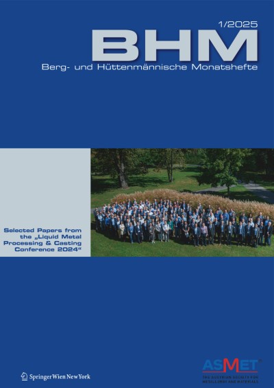 BHM Berg- und Hüttenmännische Monatshefte 1/2025