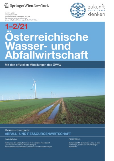 Österreichische Wasser- und Abfallwirtschaft 1-2/2021