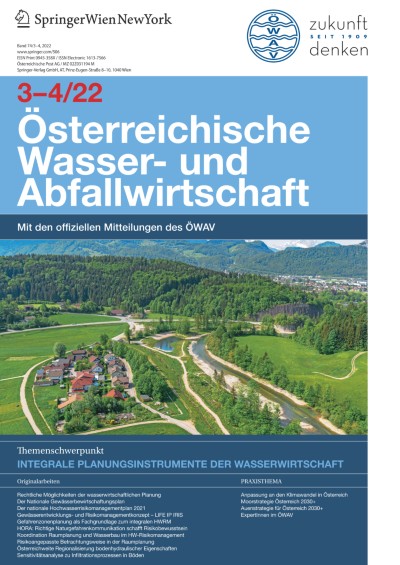 Österreichische Wasser- und Abfallwirtschaft 3-4/2022