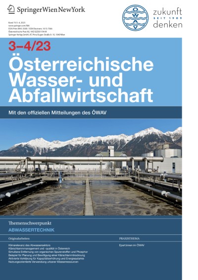 Link to Journal Österreichische Wasser- und Abfallwirtschaft