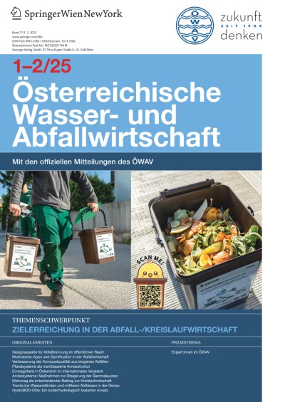 Österreichische Wasser- und Abfallwirtschaft 1-2/2025