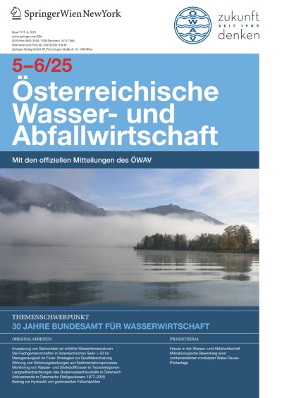 Österreichische Wasser- und Abfallwirtschaft 5-6/2025