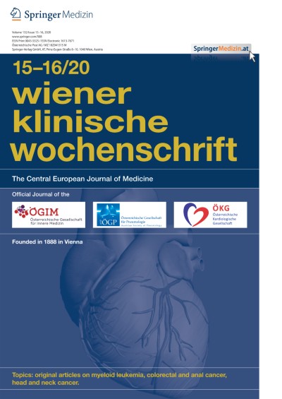 Wiener klinische Wochenschrift 15-16/2020