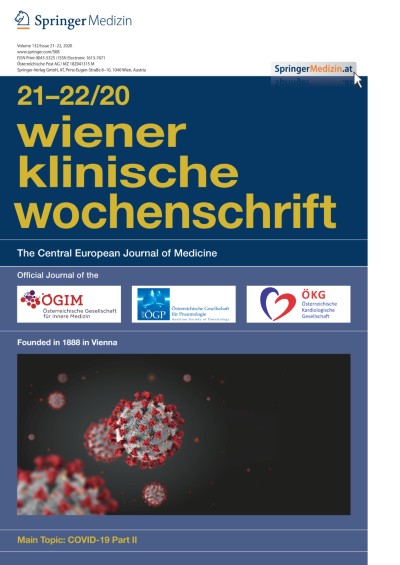 Wiener klinische Wochenschrift 21-22/2020