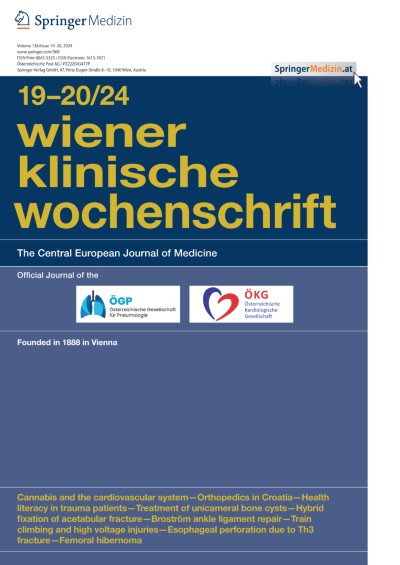 Wiener klinische Wochenschrift 19-20/2024