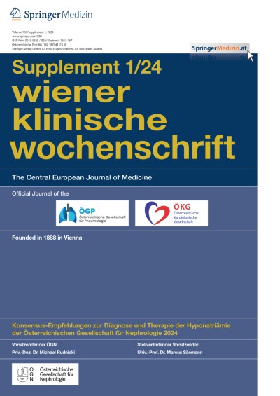 Wiener klinische Wochenschrift 1/2024