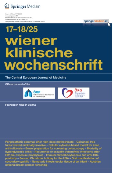 Wiener klinische Wochenschrift 17-18/2025