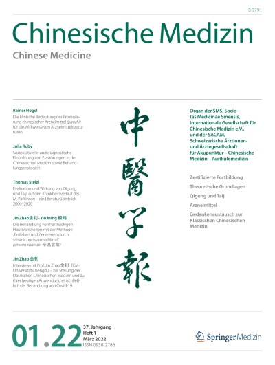 Chinesische Medizin / Chinese Medicine 1/2022