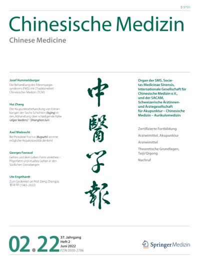 Chinesische Medizin / Chinese Medicine 2/2022
