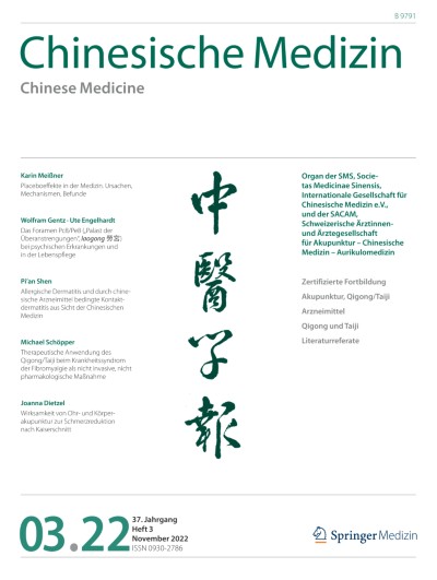 Chinesische Medizin / Chinese Medicine 3/2022