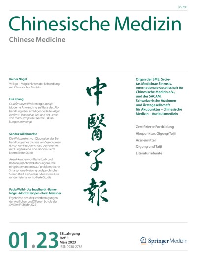 Chinesische Medizin / Chinese Medicine 1/2023