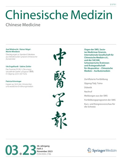 Chinesische Medizin / Chinese Medicine 3/2023