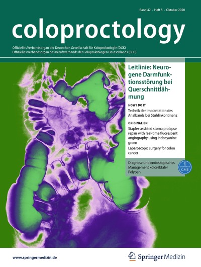 Link zu Zeitschrift coloproctology