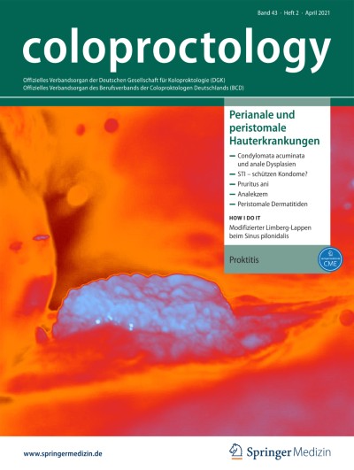 Link zu Zeitschrift coloproctology