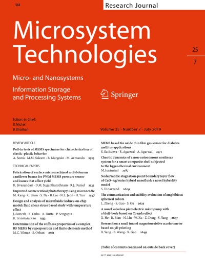 Microsystem Technologies 7/2019