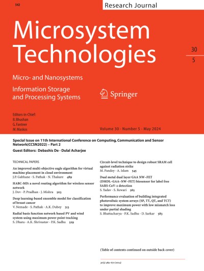 Link zu Zeitschrift Microsystem Technologies