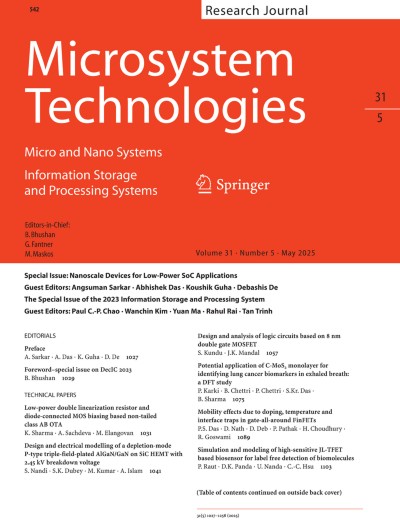 Microsystem Technologies 5/2025