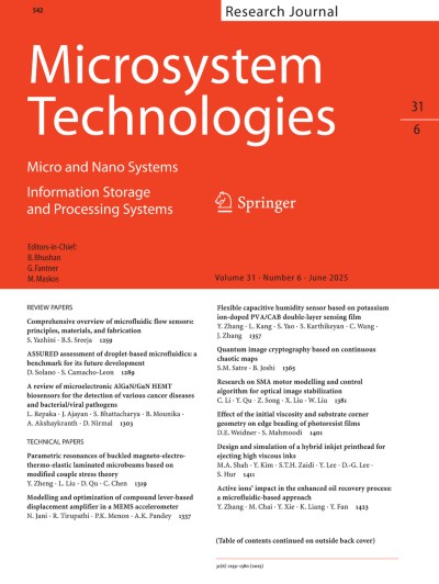 Microsystem Technologies 6/2025