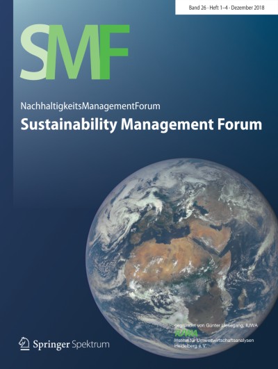 NachhaltigkeitsManagementForum | Sustainability Management Forum 1-4/2018