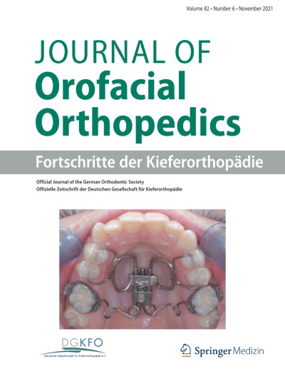 Journal of Orofacial Orthopedics / Fortschritte der Kieferorthopädie 6/2021