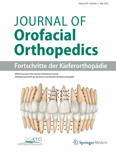 Journal of Orofacial Orthopedics / Fortschritte der Kieferorthopädie 3/2024