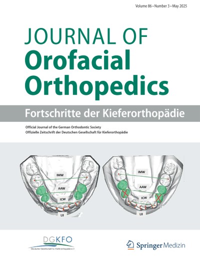 Journal of Orofacial Orthopedics / Fortschritte der Kieferorthopädie 3/2025