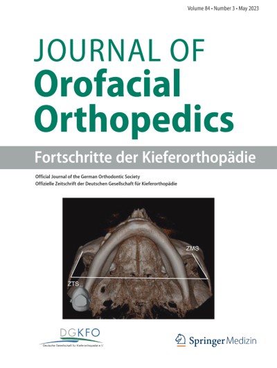 Journal of Orofacial Orthopedics / Fortschritte der Kieferorthopädie