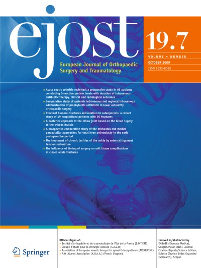 European Journal of Orthopaedic Surgery & Traumatology 7/2009