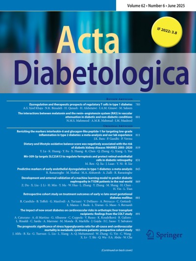 Acta Diabetologica 6/2025