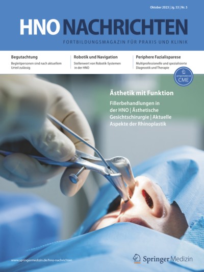 Link zu Zeitschrift HNO Nachrichten