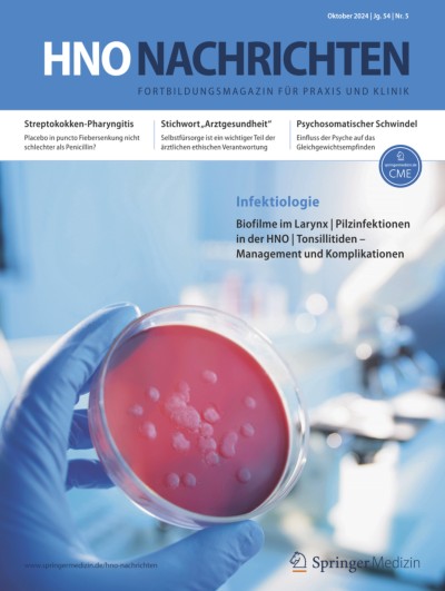 Link zu Zeitschrift HNO Nachrichten