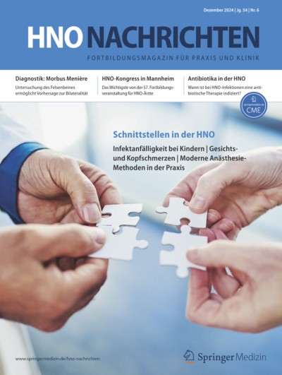 Link zu Zeitschrift HNO Nachrichten