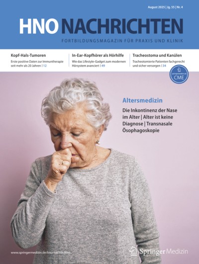 Link zu Zeitschrift HNO Nachrichten