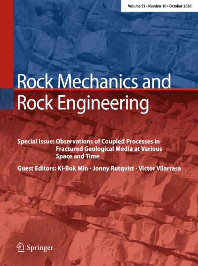 Link to Journal Rock Mechanics and Rock Engineering
