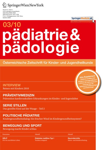 Pädiatrie & Pädologie 3/2010