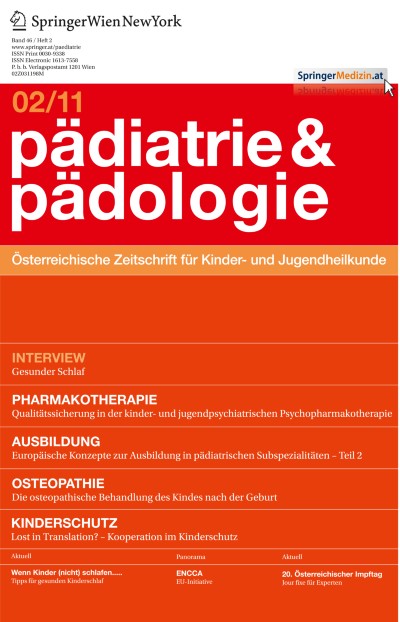 Pädiatrie & Pädologie 2/2011