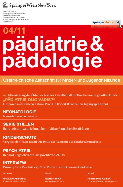 Pädiatrie & Pädologie 4/2011