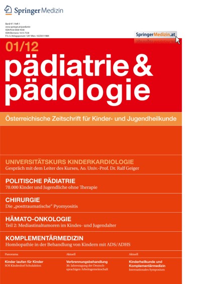 Pädiatrie & Pädologie 1/2012