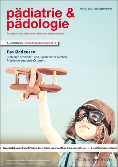 Pädiatrie & Pädologie 1/2013
